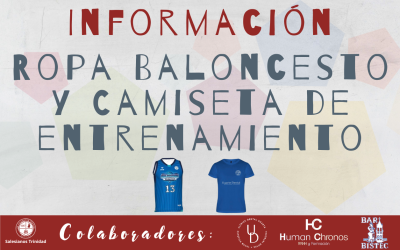 Información: Ropa Baloncesto y Camisete de entrenamiento