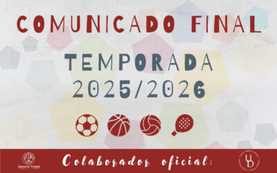Comunicado final Temporada 2025/2026