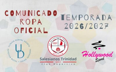 Comunicado oficial Ropa Temporada 2026/2027