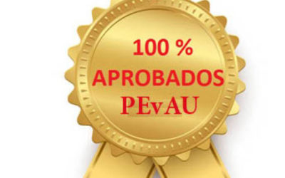 100% de aprobados en la PEVAU