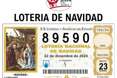 Ya está disponible la lotería del AMPA 2024