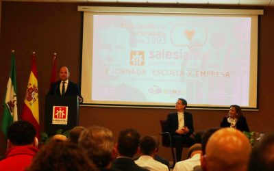 Celebración de la I Jornada ‘Escuela y Empresa’ en el colegio Salesianos Trinidad